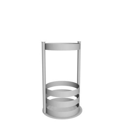 Schirmständer, auch für Taschenschirme geeignet, Ø 270 x H 500 mm, Edelstahl