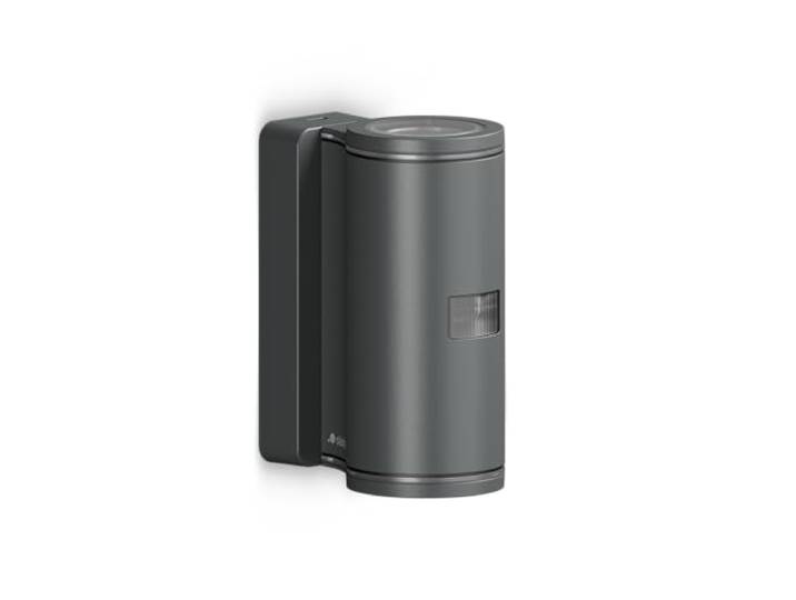 STEINEL Applique LED extérieure L 940 SC Connect\, aluminium détecteur 180°\, incl. LED GU10\, 3000 K blanc chaud\, luminaire extérieur connectable\, contrôle via app