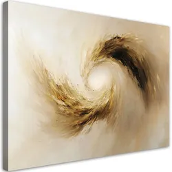 WANDBILD beige wirbel abstrakt modern