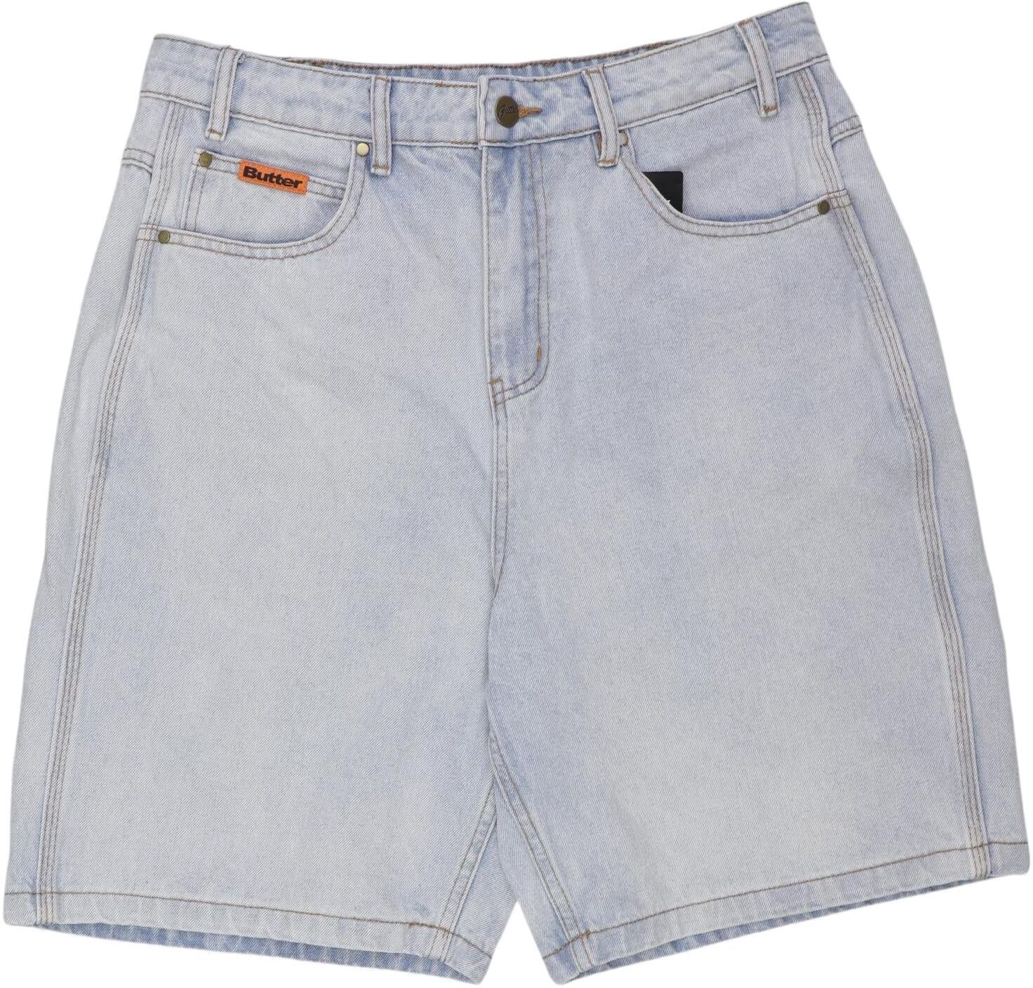 Butter Goods Herren Shorts, Hellblau, Gr. W32, Baumwolle - Second Hand