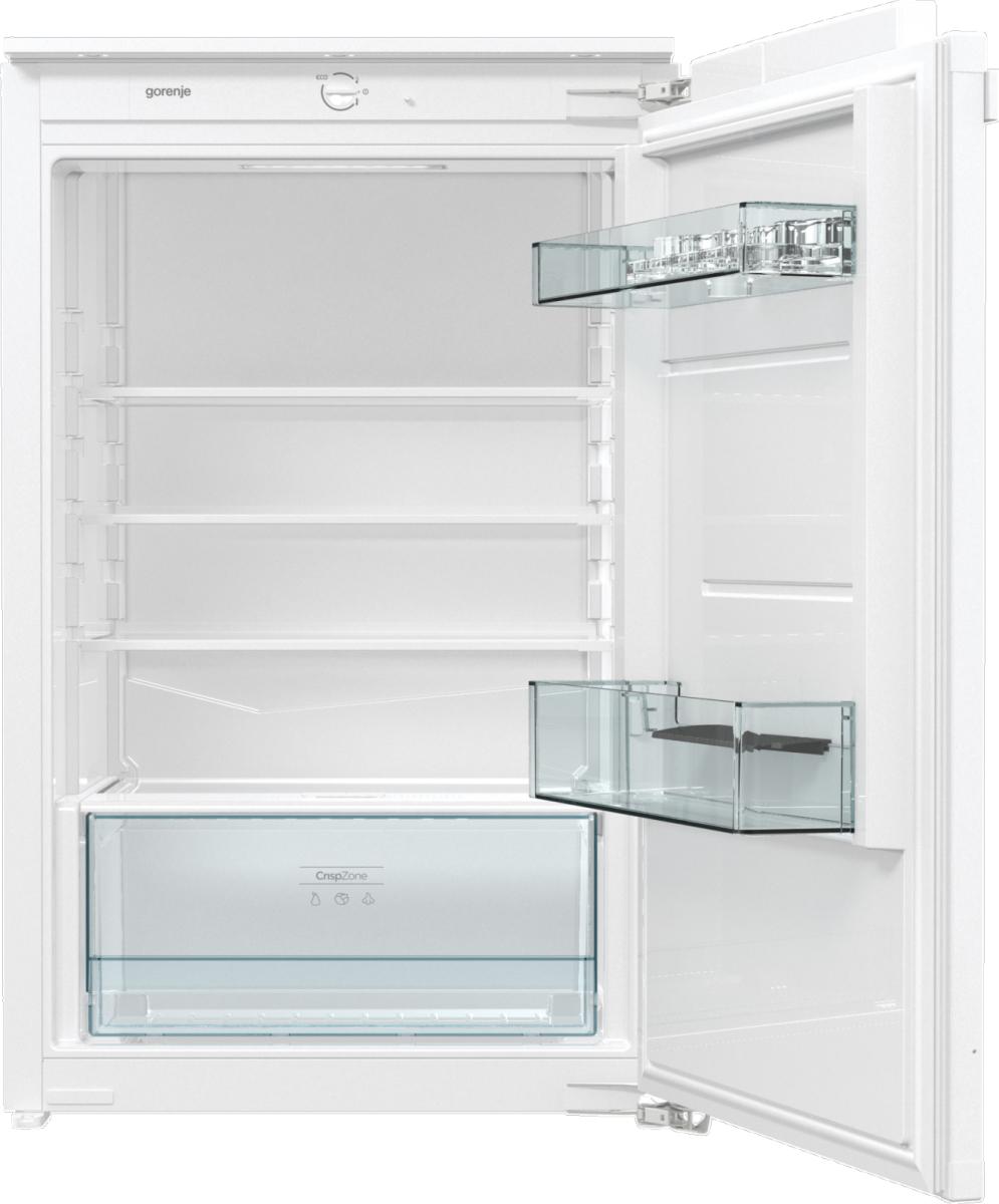 Gorenje RI209EE1 Kühlschrank, Einbau, 88er Nische, 131 l, SN-ST, 35 dB, E, Weiß