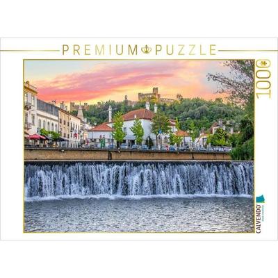 CALVENDO Puzzle Abendstimmung in Tomar | 1000 Teile Lege-Größe 64 × 48 cm Foto-Puzzle für glückliche Stunden, von , Calvendo Puzzle