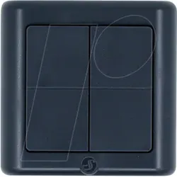 SHELLY BWS4ZBDKG - Shelly BLU Wall Switch 4 ZB DK