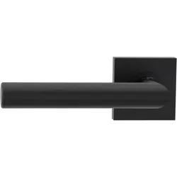 Griffwerk LUCIA PROFESSIONAL PVD+ Schraubtechnik Rosetten eckig smart2lock 2.0 L Graphitschwarz PVD+