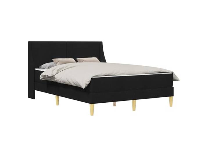 MNCVXAXG Einzelbett mit Matratze und Kopfteil aus Polyester Lattenrost aus Holz, Bettgestell mit Stauraum, abnehmbarer Bezug, einfache Montage