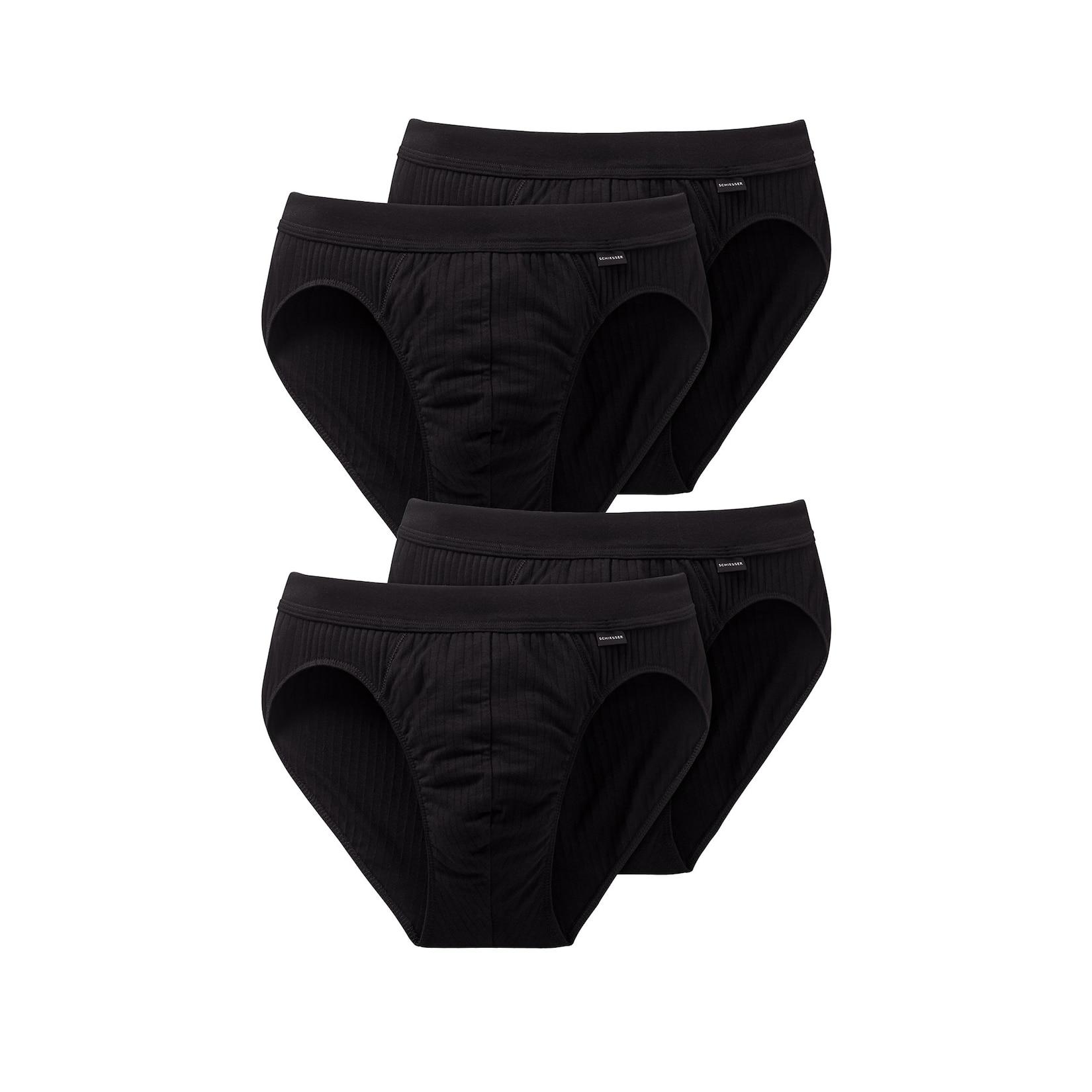 Schiesser Herren Rioslip Authentic 4er Pack