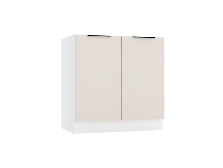 ROYAL24_MARKT Spülenunterschrank - SONJA - Widerstandsfähig gegen Feuchtigkeit (Küchen Spülenunterschrank, 1-St., Premium - Sonja D80ZL) Zeitlos - Exklusiv - Top Qualität