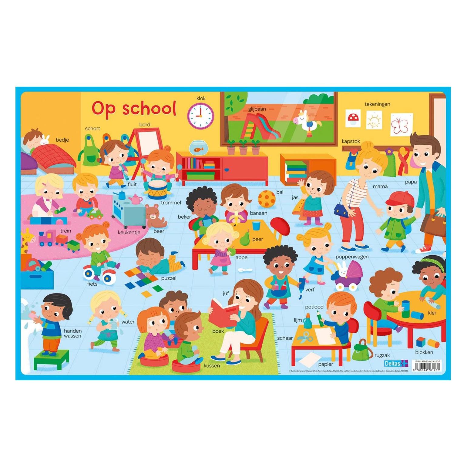 Deltas Lernmatten Vorschule - In der Schule (54584539)
