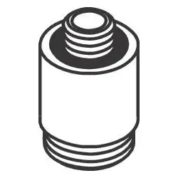 Hansgrohe Gewindenippel Axor Starck chrom , 97527000 97527000