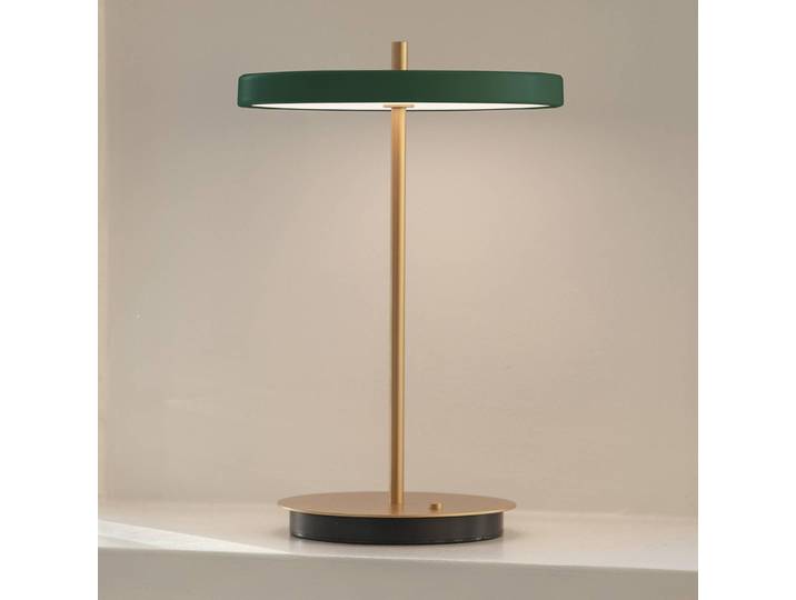 UMAGE LED Tischlampe Asteria Move, dimmbar, messing / gold, für Wohn- / Esszimmer, Metall, Design