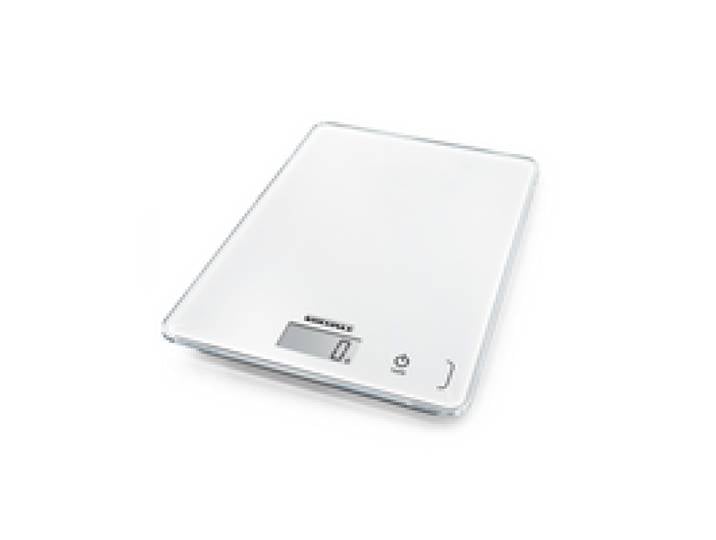 SOEHNLE Balance de cuisine « Page Compact 300 », argent/noir (blanc)