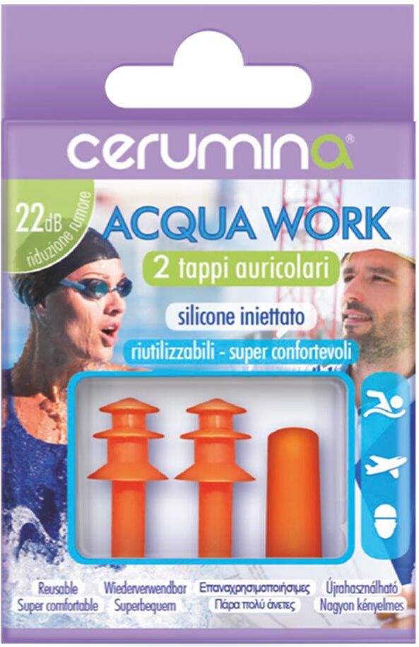PIETRASANTA PHARMA SpA Cerumina Acqua Work, 2 pezzi
