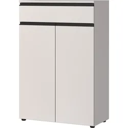 Aktenschrank mit Schublade Soft-Close 81x120x40 cm Greige