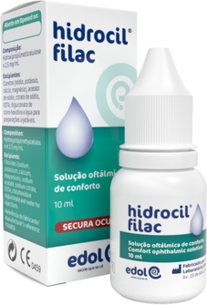 Hidrocil Filac Solução Oftálmica Conforto 10 ml