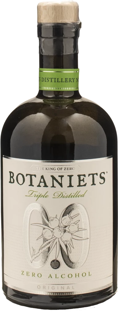 Niets Distillery Botaniets Triple Distilled Gin Original Zero Alcohol 0.5L