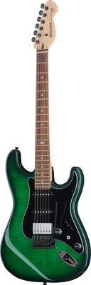 Mooer MSC31 Pro Guitar Green Burst Green Burst