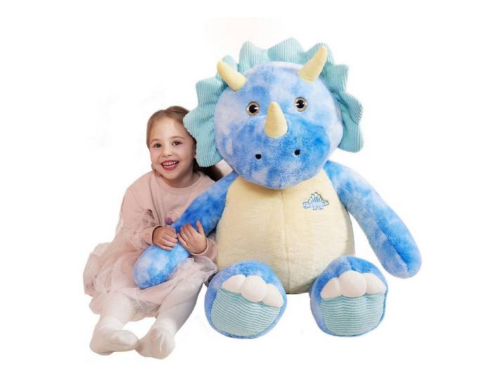 LuxusKollektion Kuscheltier Kuscheltier Dinosaurier Plüschtier 78cm Kinder Triceratops (1-St)