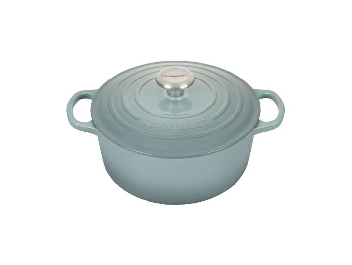 Le Creuset Le Creuset Signature Bräter rund 4,2 l Sea Salt