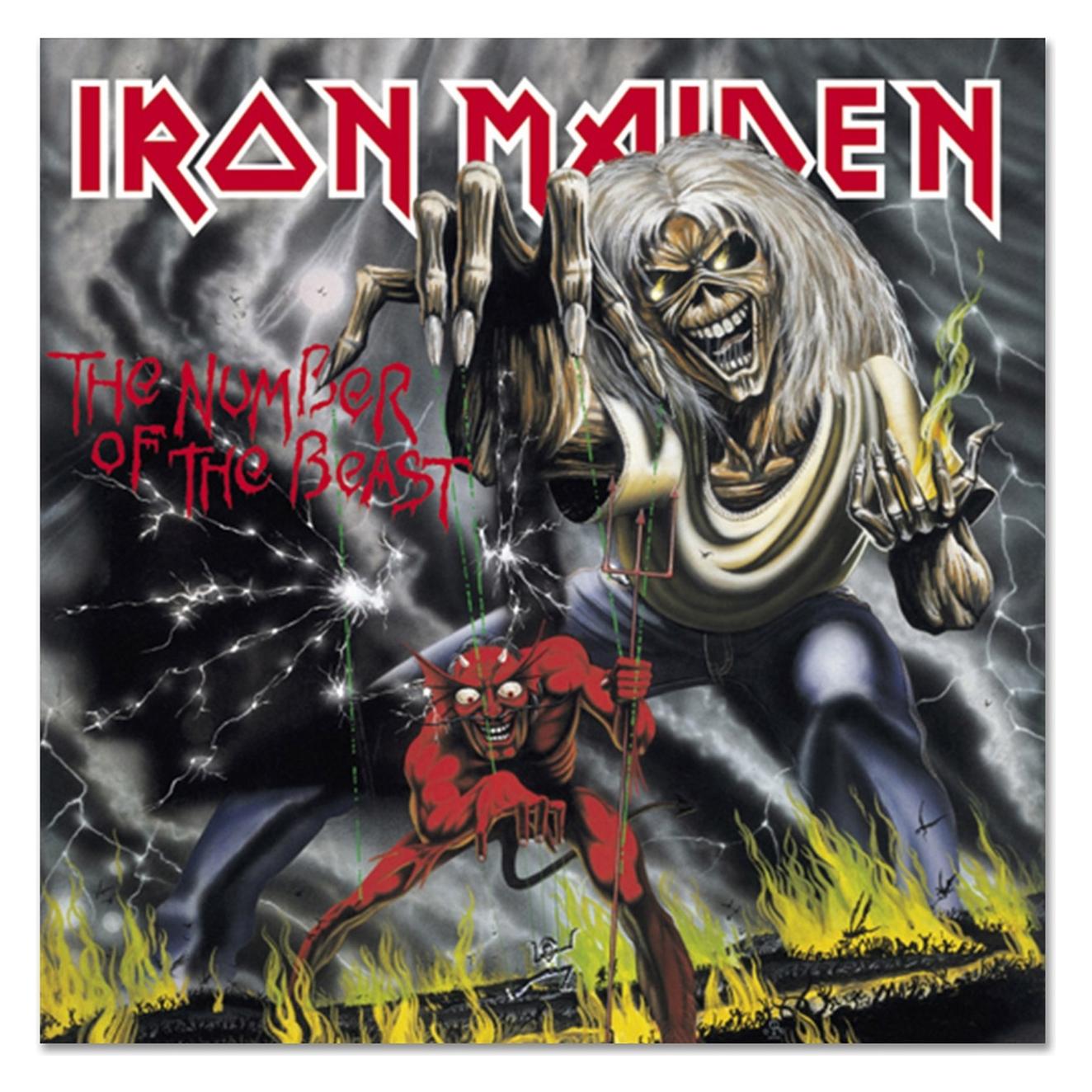 Parlophone Label Group The Number of the Beast (Remaster) (Vinyl LP) (Iron Maiden) (5054197784309)