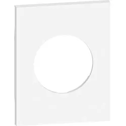 Legrand KW04M3 LivingNow 3-modulige Abdeckung für Schutzkontakt-Steckdose in der Farbe White