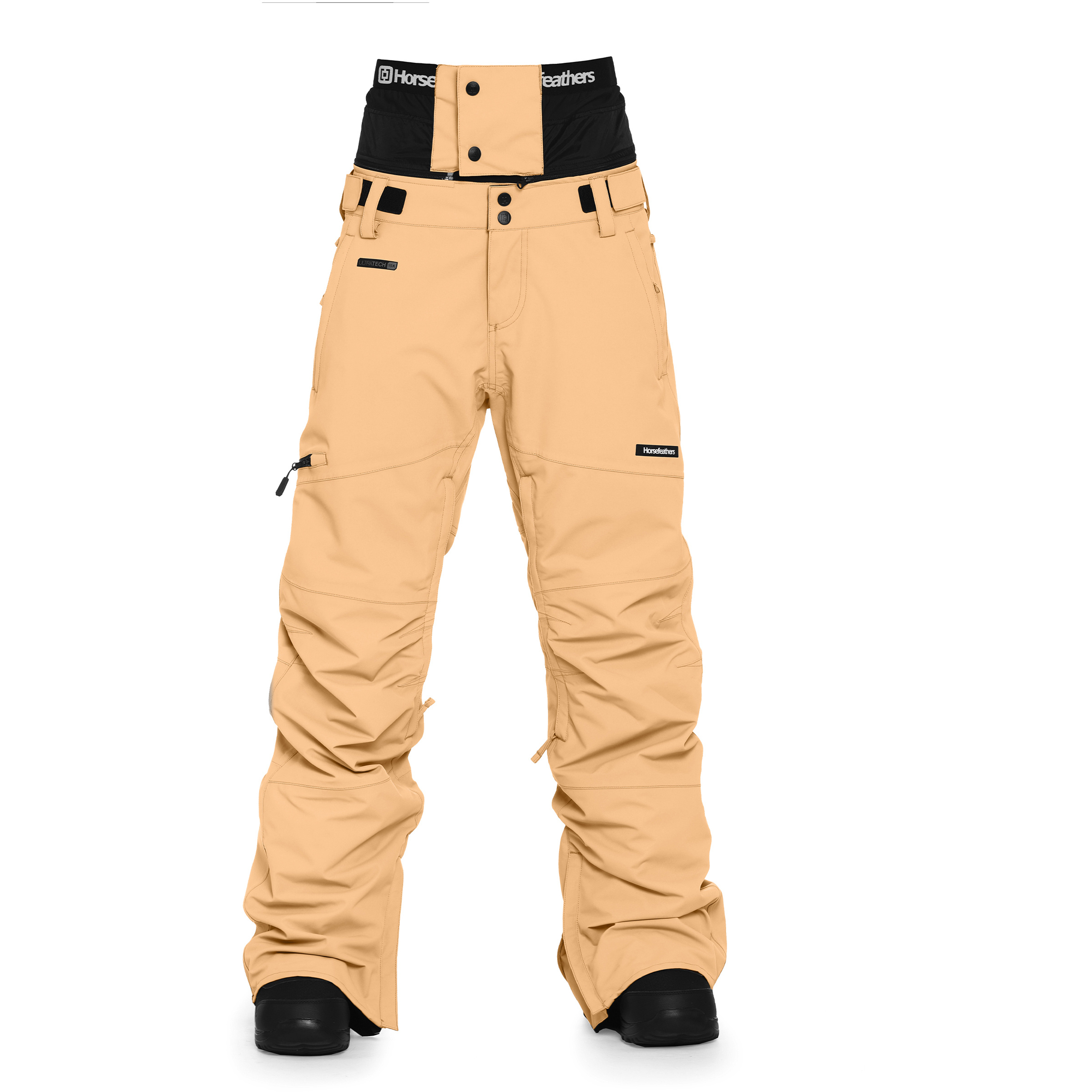 Horsefeathers Lotte II Hose Damen Hardshellhose & Regenhose gelb Größe M Skifahren Elastisch Wasserabweisend
