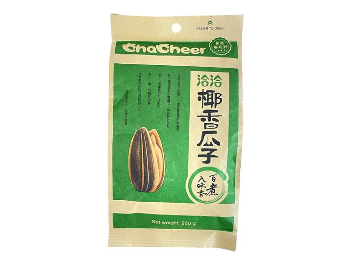 ChaCha Geroosterde Zonnebloempitten (Kokossmaak) 260 g