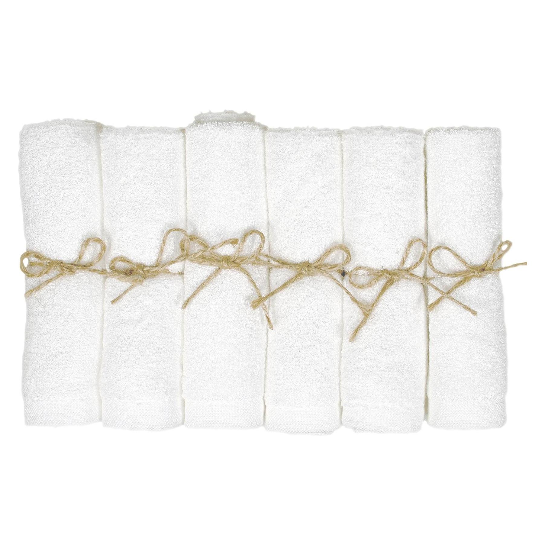 Pandoo Waschlappen 6er (25 x 25 cm) (POBWC06)