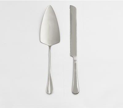 Jiallo Premium Zinc Alloy Cake Knife and Server Set