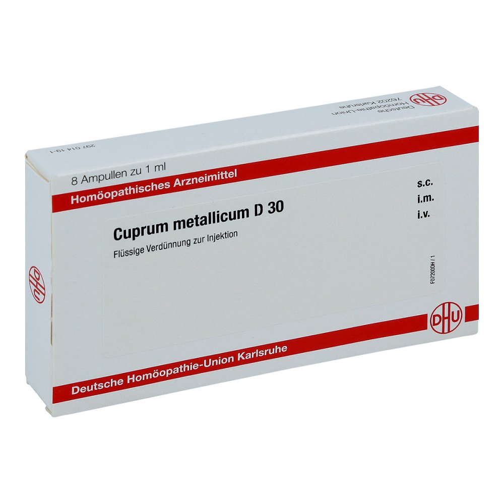 DHU-Arzneimittel GmbH & Co. KG Cuprum Metallicum D30 Ampullen 11705560