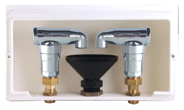 Aalberts SEPP Safe Rohrbelüfter 0006052 DN 15-G1/2a x G1a x G1/2a, 2-fach im Wandeinbaukasten