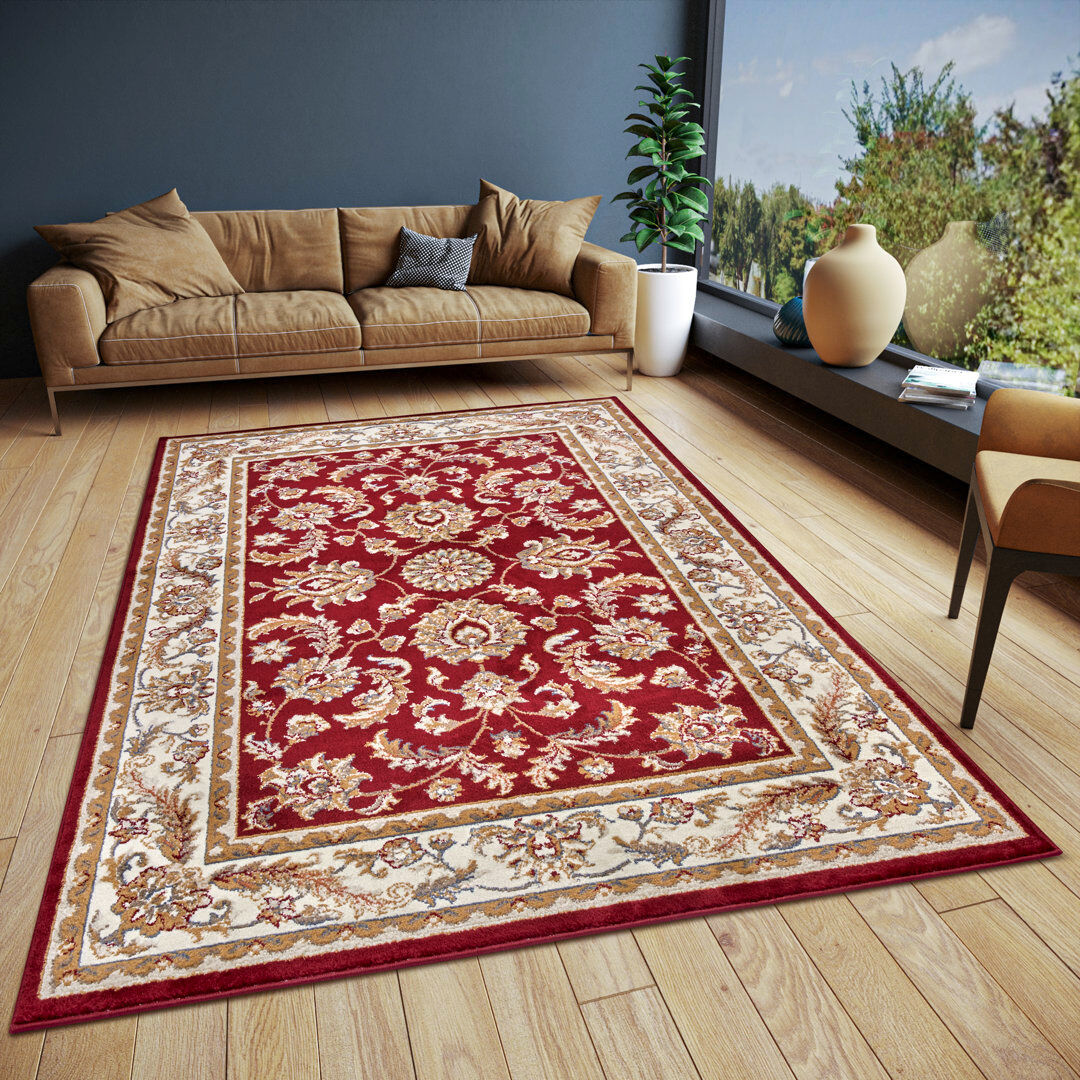 Hanse Home Orient rug - short pile oriental rug for the living room, bedroom, dining room or children's room Rectangle 57 x 90cm