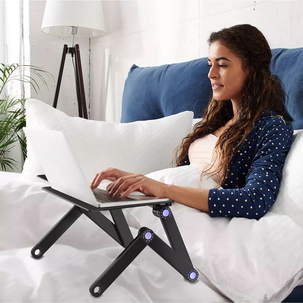INF Verstellbarer Laptoptisch mit Mausmatte