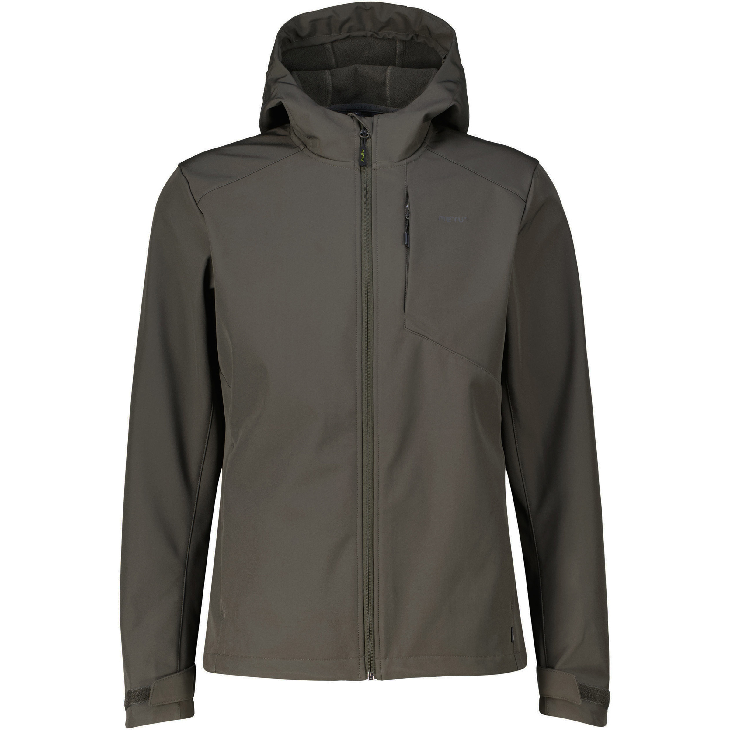 Bergzeit Basics Meru Toulouse Herren Softshelljacke grau Größe M Trekking Windabweisend Wasserabweisend