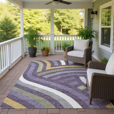 Addison Rugs Machine Washable Indoor/ Outdoor Modern Jalen Chantille Rug