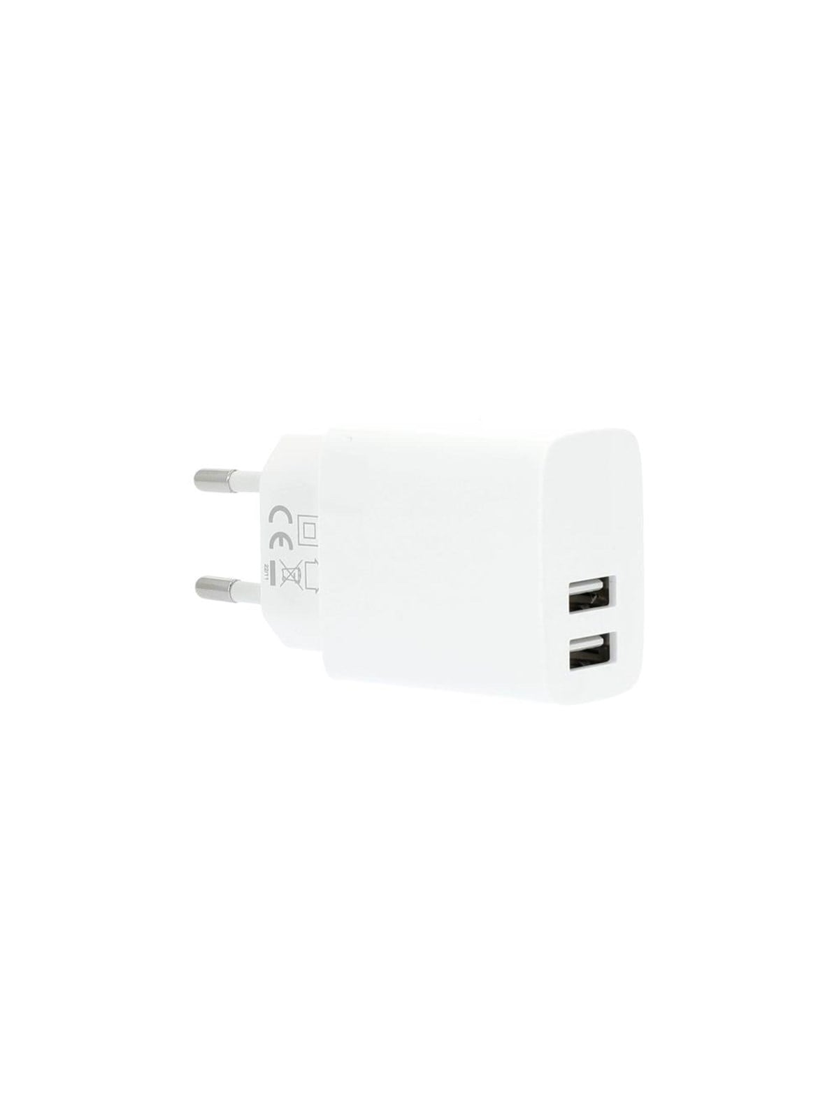 GEAR Charger 220V 2xUSB-A 3.4A White