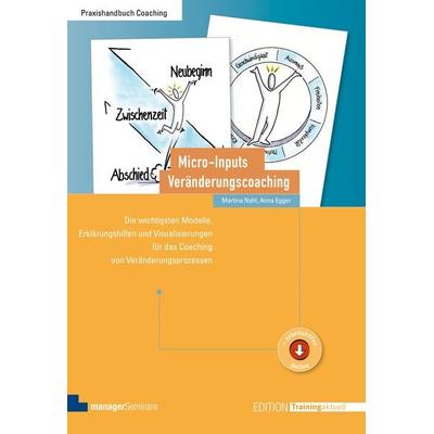 Micro-Inputs Veränderungscoaching, Taschenbuch von Martina Nohl,Anna Egger, ManagerSeminare Verlags GmbH, 978-3-95891-017-1