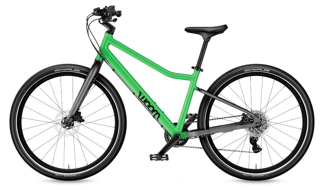 WOOM Explore 5 Gen.H Kinder Fahrrad 7-11 Jahre 125-145 cm grün 24"