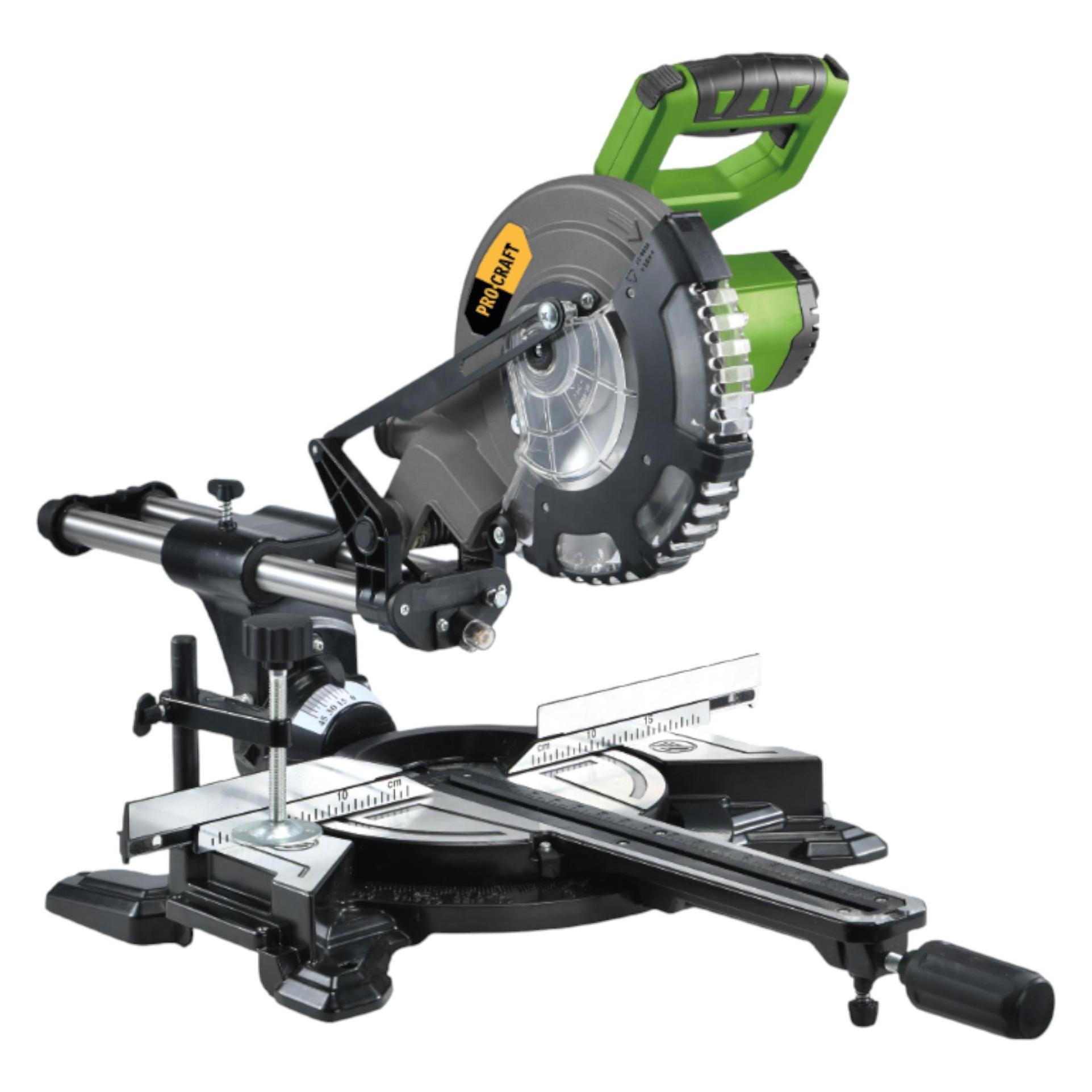 Procraft PGS28bb Akku Kapp- und Gehrungssäge 20 V 210 mm Brushless Solo - ohne Akku, ohne Ladegerät (PGS28bb)