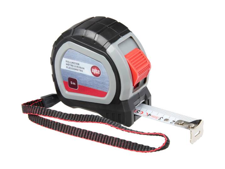 Ayce Rollmeter Grau-Rot-Schwarz