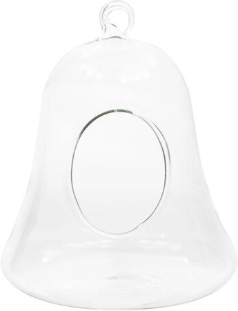 Glocke aus Glas, 15 x 19 cm
