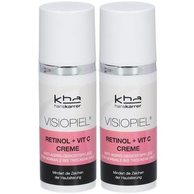 Visiopiel Retinol+Vit C Creme 2x 2x50 ml