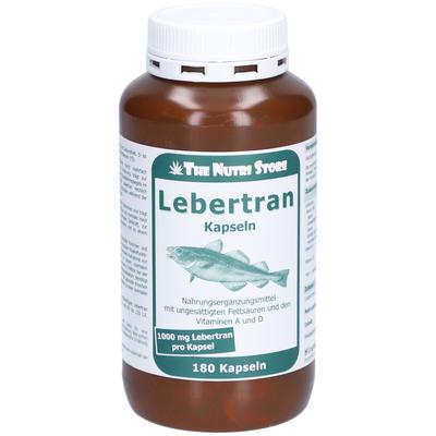 Lebertran 1000 mg Kapseln 180 St