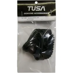 Tusa Ersatzteil - Maskenband Silikon TC-109 - Schwarz #