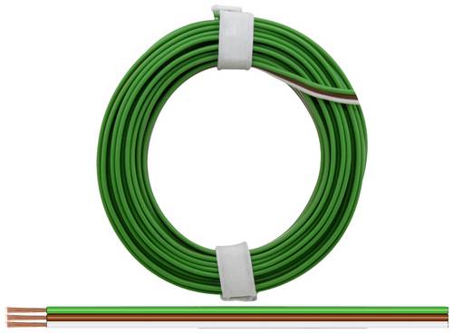 Donau Elektronik 325-485 Litze 3 x 0.25mm² Grün, Braun, Weiß 5m