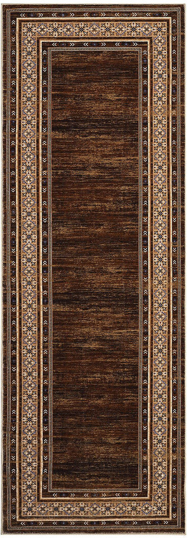 London Boutique Striped Area Rug Reddish-brown 160*230cm