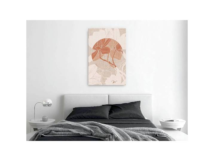 Tableau déco Stylish Magnolia Lin Gris 40 x 60cm