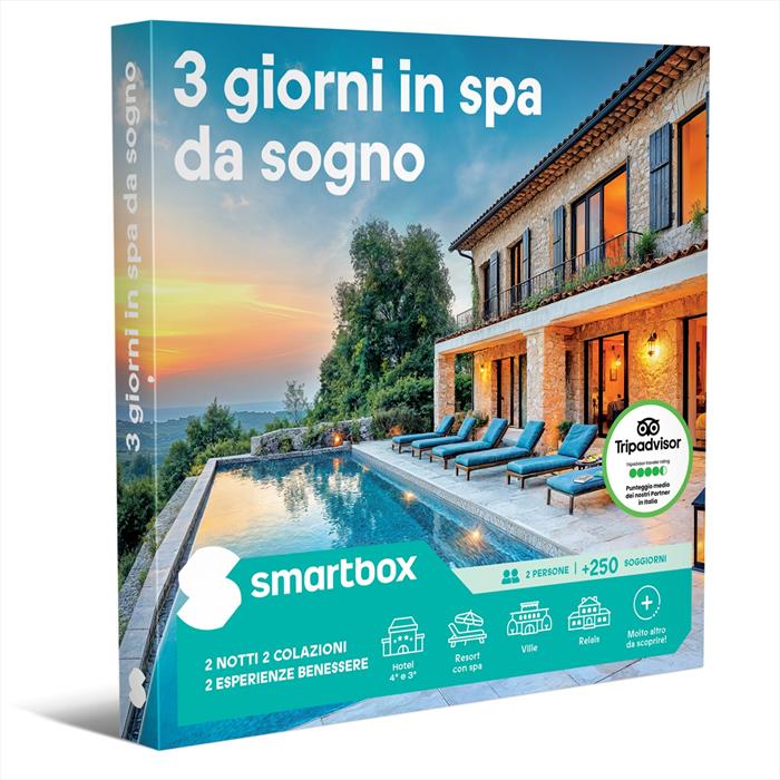 SMARTBOX 3 Giorni In Spa Da Sogno-ebox Digitale