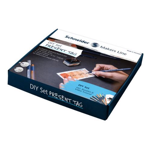 Schneider Geschenkanhänger weiß DIY Set