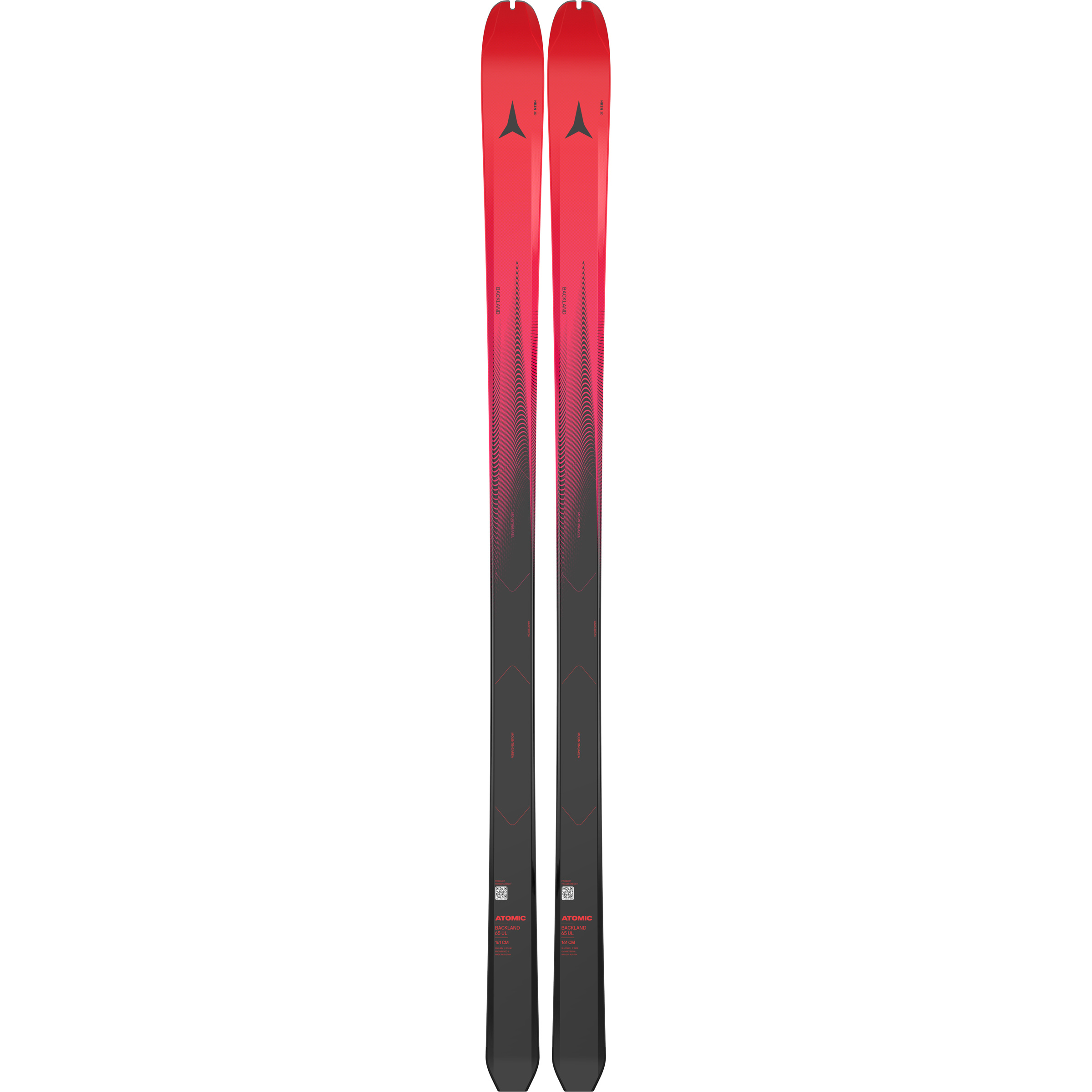Atomic Backland 65 Ul Tourenski 26/27 Tourenski schwarz Größe 161CM Trekking