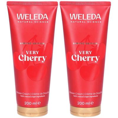 Weleda Very Cherry Shower Cream 2x 2x200 ml Duschgel